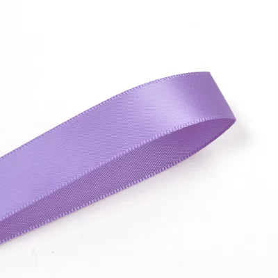 16mm Premium Double Face Satin Ribbon Purple, Green, Yellow, Orange, Brown Series