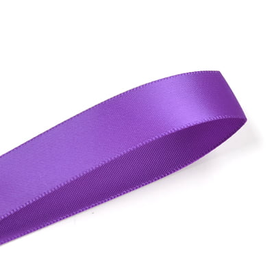 16mm Premium Double Face Satin Ribbon Purple, Green, Yellow, Orange, Brown Series