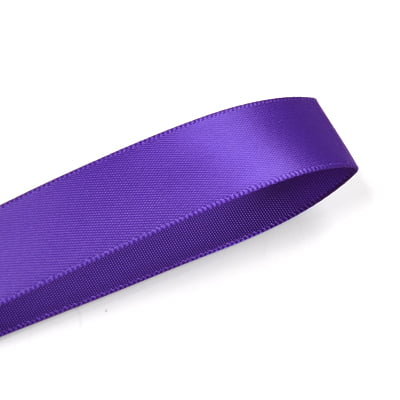 16mm Premium Double Face Satin Ribbon Purple, Green, Yellow, Orange, Brown Series