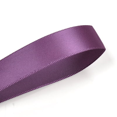 16mm Premium Double Face Satin Ribbon Purple, Green, Yellow, Orange, Brown Series