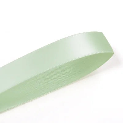 Double Side satin Bow Light Green Series (25 PCS)