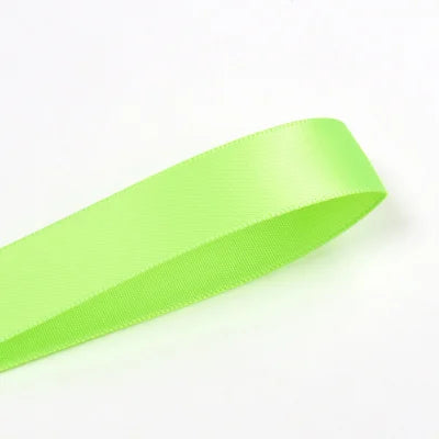 16mm Premium Double Face Satin Ribbon Purple, Green, Yellow, Orange, Brown Series