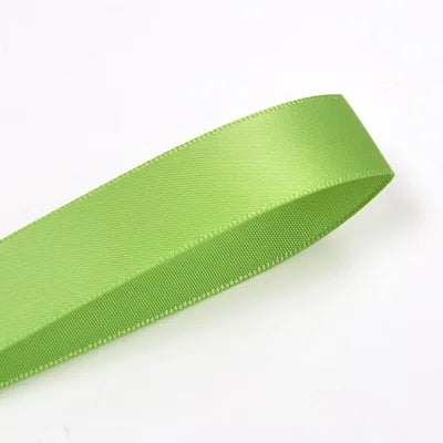 16mm Premium Double Face Satin Ribbon Purple, Green, Yellow, Orange, Brown Series