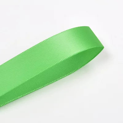 16mm Premium Double Face Satin Ribbon Purple, Green, Yellow, Orange, Brown Series