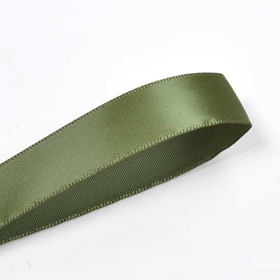 16mm Premium Double Face Satin Ribbon Purple, Green, Yellow, Orange, Brown Series