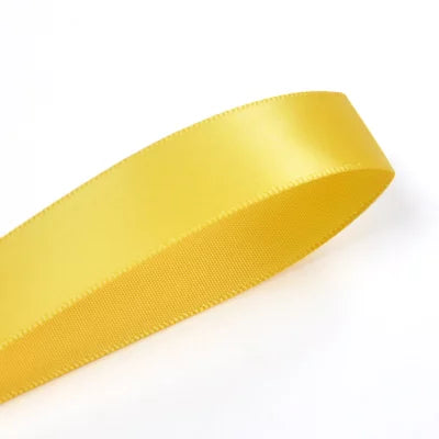 16mm Premium Double Face Satin Ribbon Purple, Green, Yellow, Orange, Brown Series