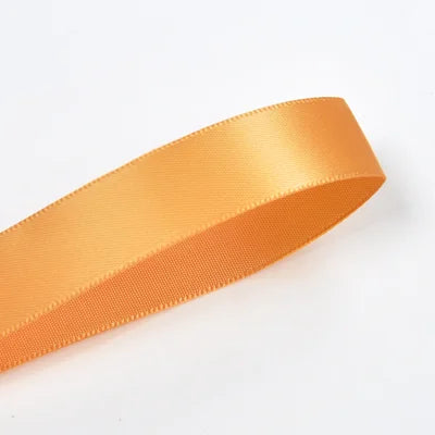 16mm Premium Double Face Satin Ribbon Purple, Green, Yellow, Orange, Brown Series
