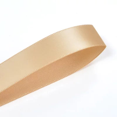 16mm Premium Double Face Satin Ribbon Purple, Green, Yellow, Orange, Brown Series