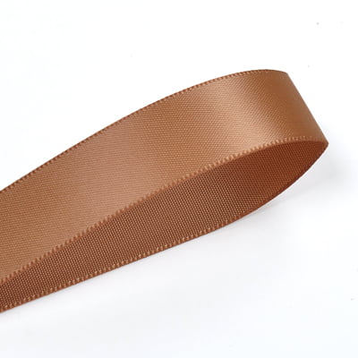 16mm Premium Double Face Satin Ribbon Purple, Green, Yellow, Orange, Brown Series