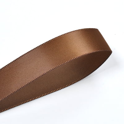 16mm Premium Double Face Satin Ribbon Purple, Green, Yellow, Orange, Brown Series