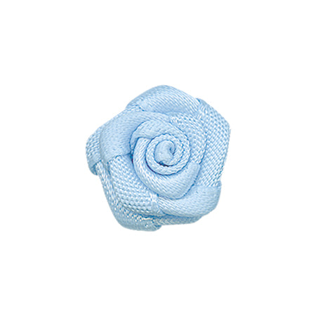 Rose Ribbon Bow With Single Face 15mm(20pcs)