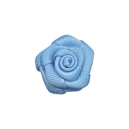 Rose Ribbon Bow With Single Face 15mm(20pcs)