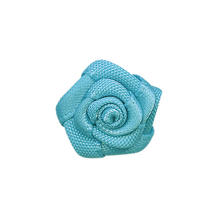 Rose Ribbon Bow With Single Face 15mm(20pcs)