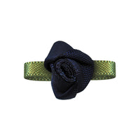 Ribbon Bow Foliage Flower Big(10pcs)