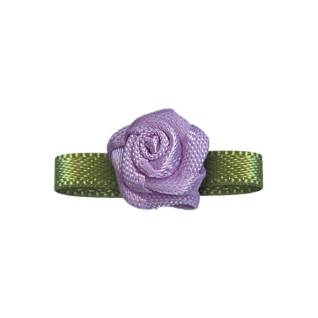 Bow Foliage Flower With Single Face Satin (20 PCS)