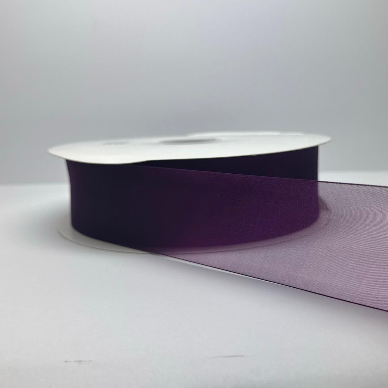 50mm Premium organza ribbon size