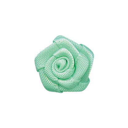 Rose Ribbon Bow With Single Face 15mm(20pcs)