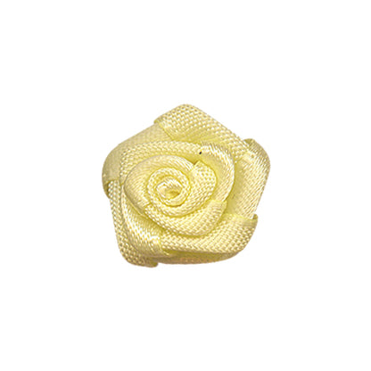 Rose Ribbon Bow With Single Face 15mm(20pcs)