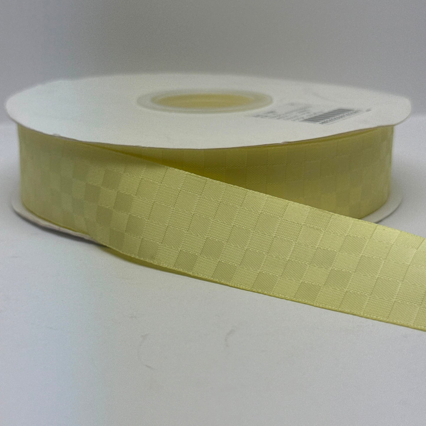 Premium Satin Check Ribbon 25MM