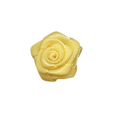 Rose Ribbon Bow With Single Face 15mm(20pcs)