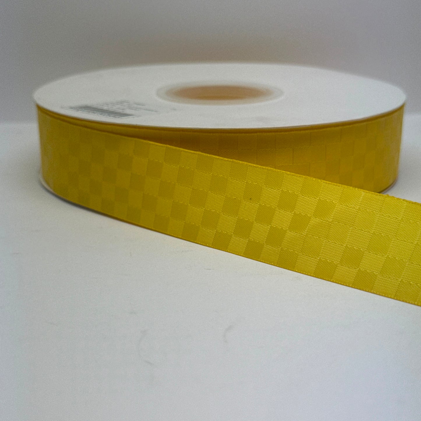 Premium Satin Check Ribbon 25MM