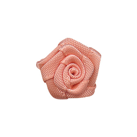 Rose Ribbon Bow With Single Face 15mm(20pcs)