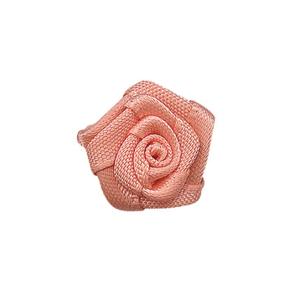Rose Ribbon Bow With Single Face 15mm(20pcs)