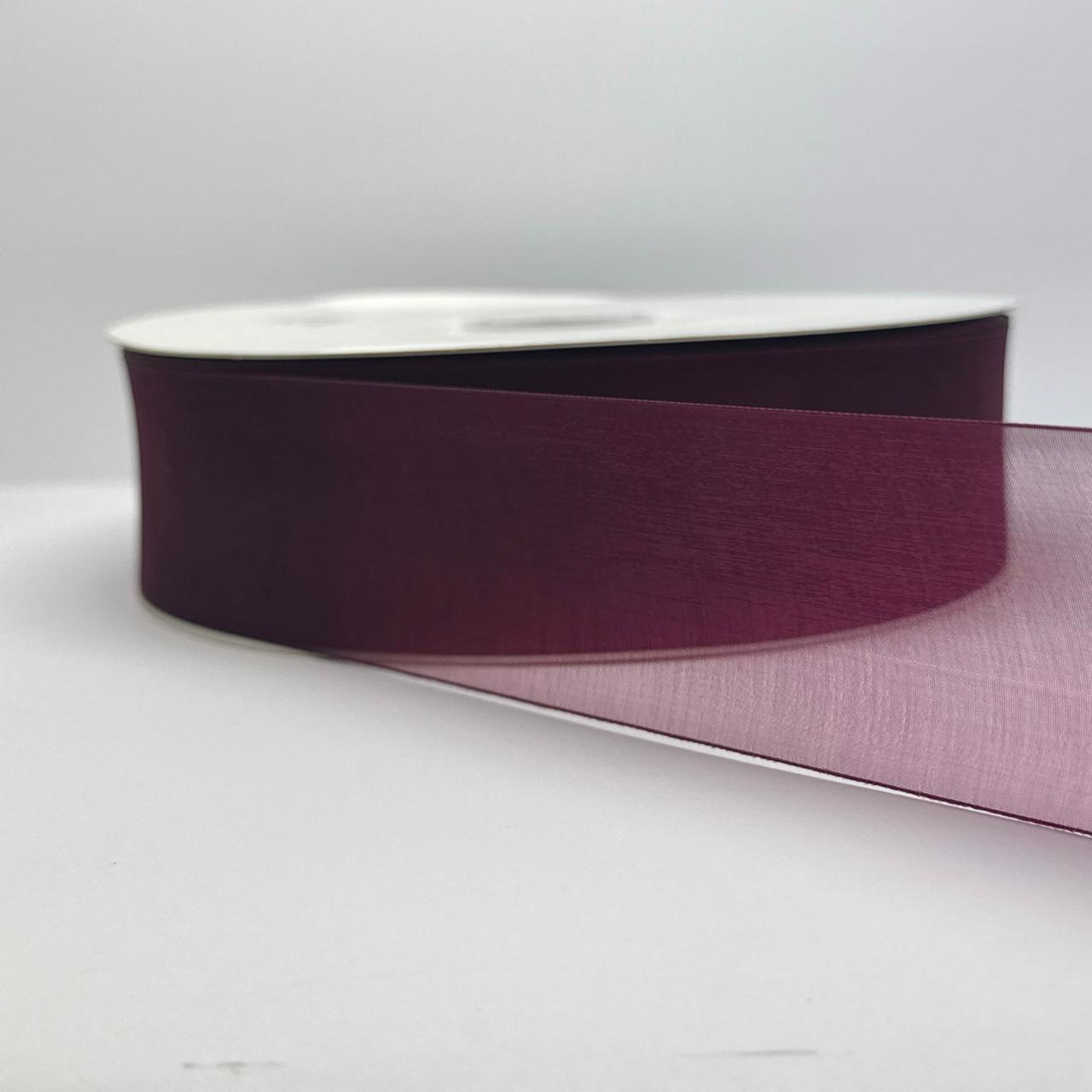 50mm Premium organza ribbon size