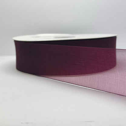 50mm Premium organza ribbon size