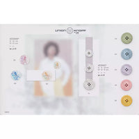 Polyester button 4-holes 15mm,18mm
