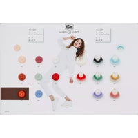 Polyester button 2-holes Triangle 15mm