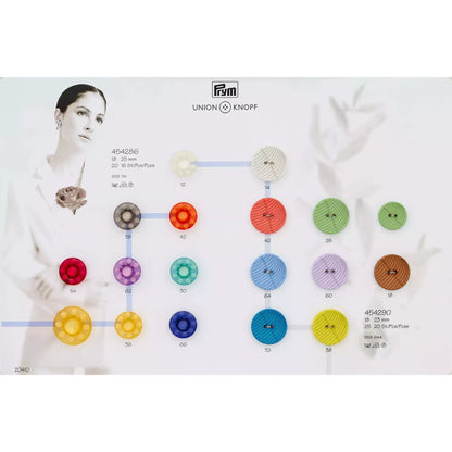 Polyester button shank 18mm,25mm