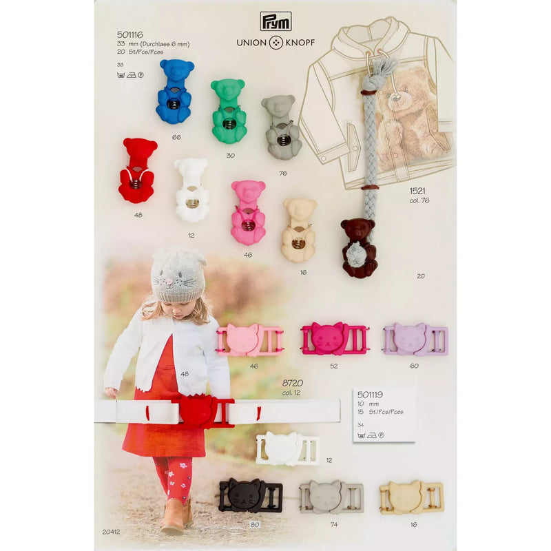 Polyester clip buckle Cat 10mm