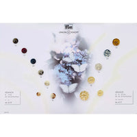 Polyester button 2-holes, speckled, 12mm,15mm,20mm
