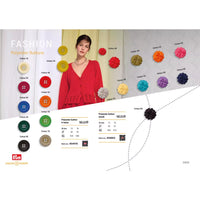 Polyester button shank 12mm, 18mm