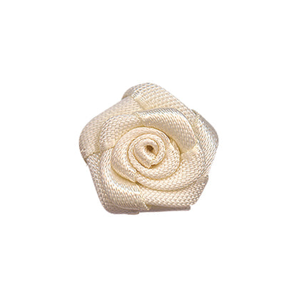 Rose Ribbon Bow With Single Face 15mm(20pcs)