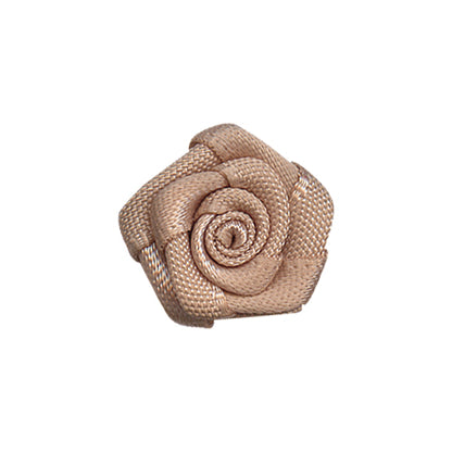 Rose Ribbon Bow With Single Face 15mm(20pcs)