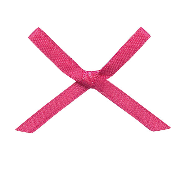 Bow with cross Double Face Satin(20PC)