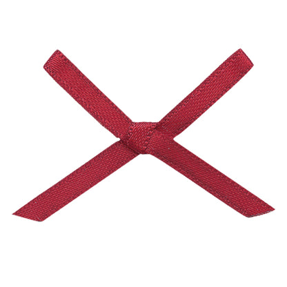 Bow with cross Double Face Satin(20PC)