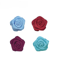 Rose Ribbon Bow With Single Face 15mm(20pcs)