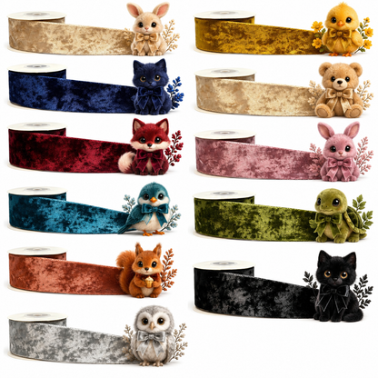 Premium Velvet Ribbon-38mm (5yard)