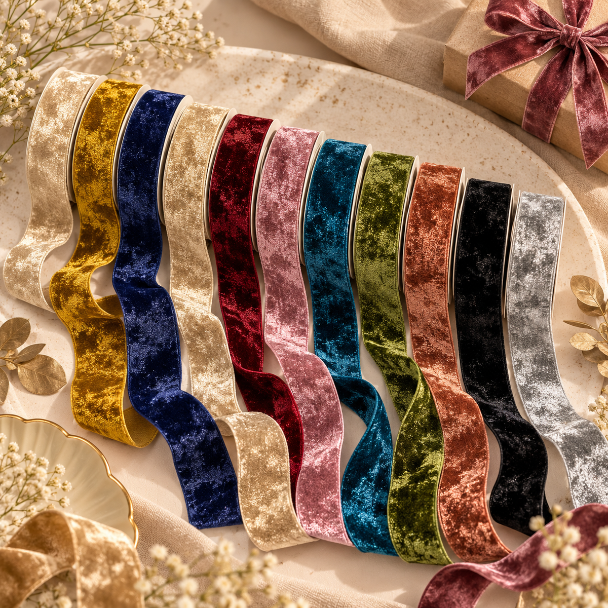 Premium Velvet Ribbon-38mm (5yard)