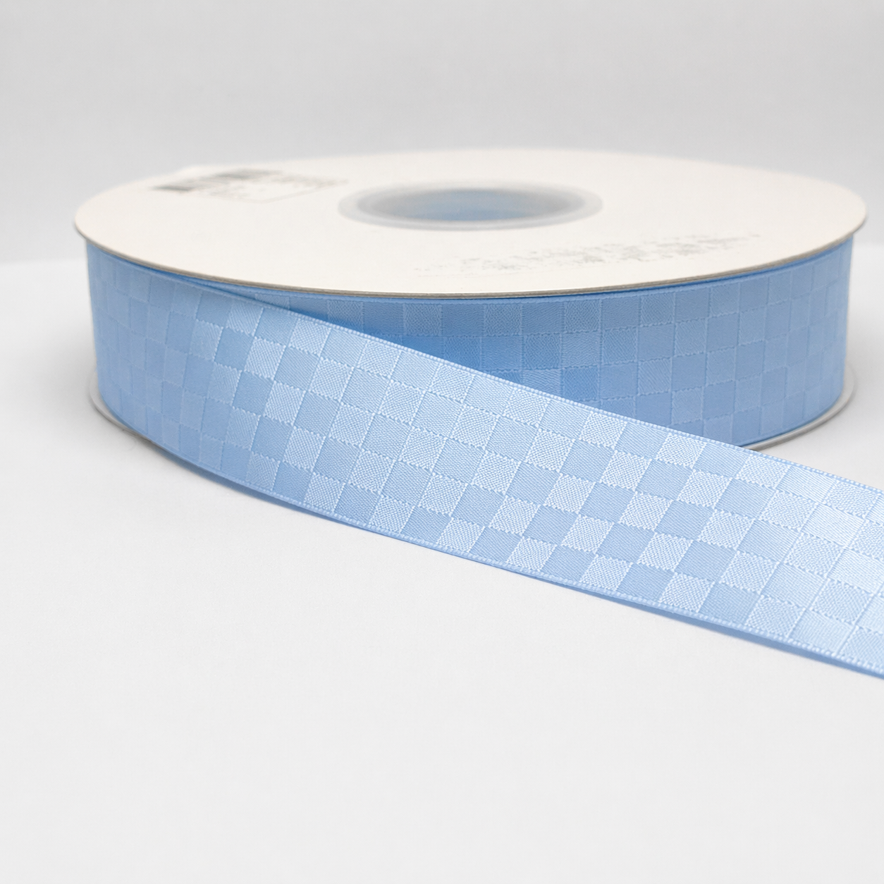 Premium Satin Check Ribbon 25MM