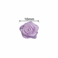 Rose Bow With Single Face Satin(20PCS)
