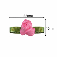 Bow with Flower Foliage small(20PCS)