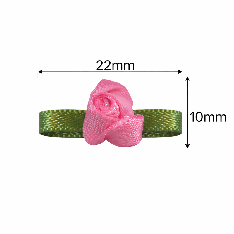 Bow with Flower Foliage small(20PCS)