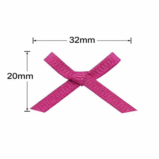 Machine made Grosgrain Ribbon Bow (25PCS)