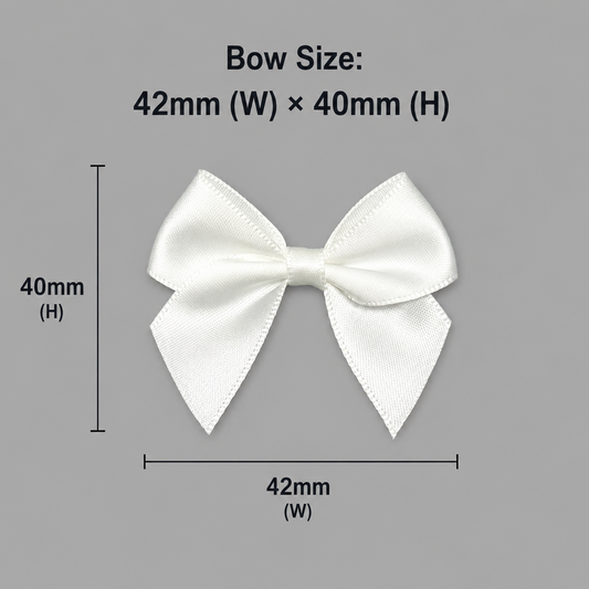 Mini Satin Ribbon Hair Bow(20pcs)