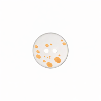 Polyester button 2-holes, Blouse, 14mm