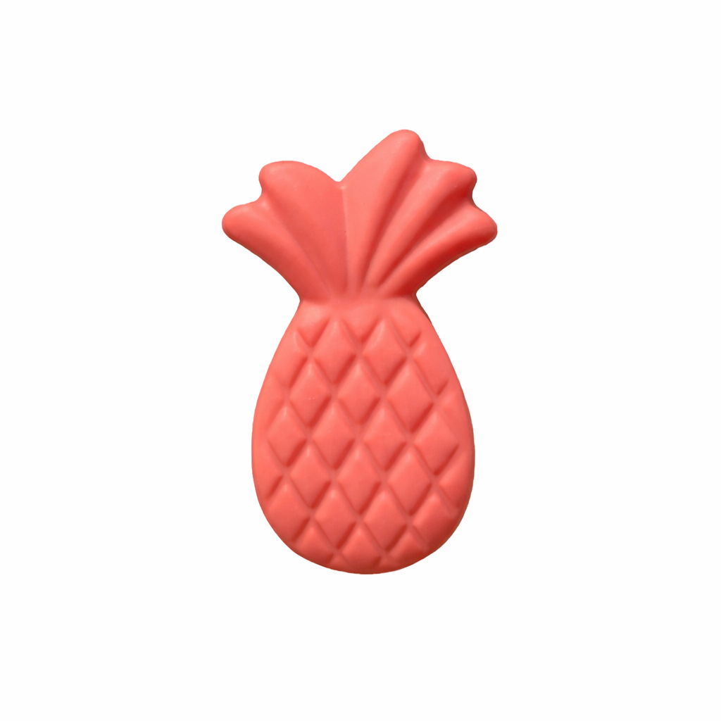 Polyester button shank, Pineapple, 19mm